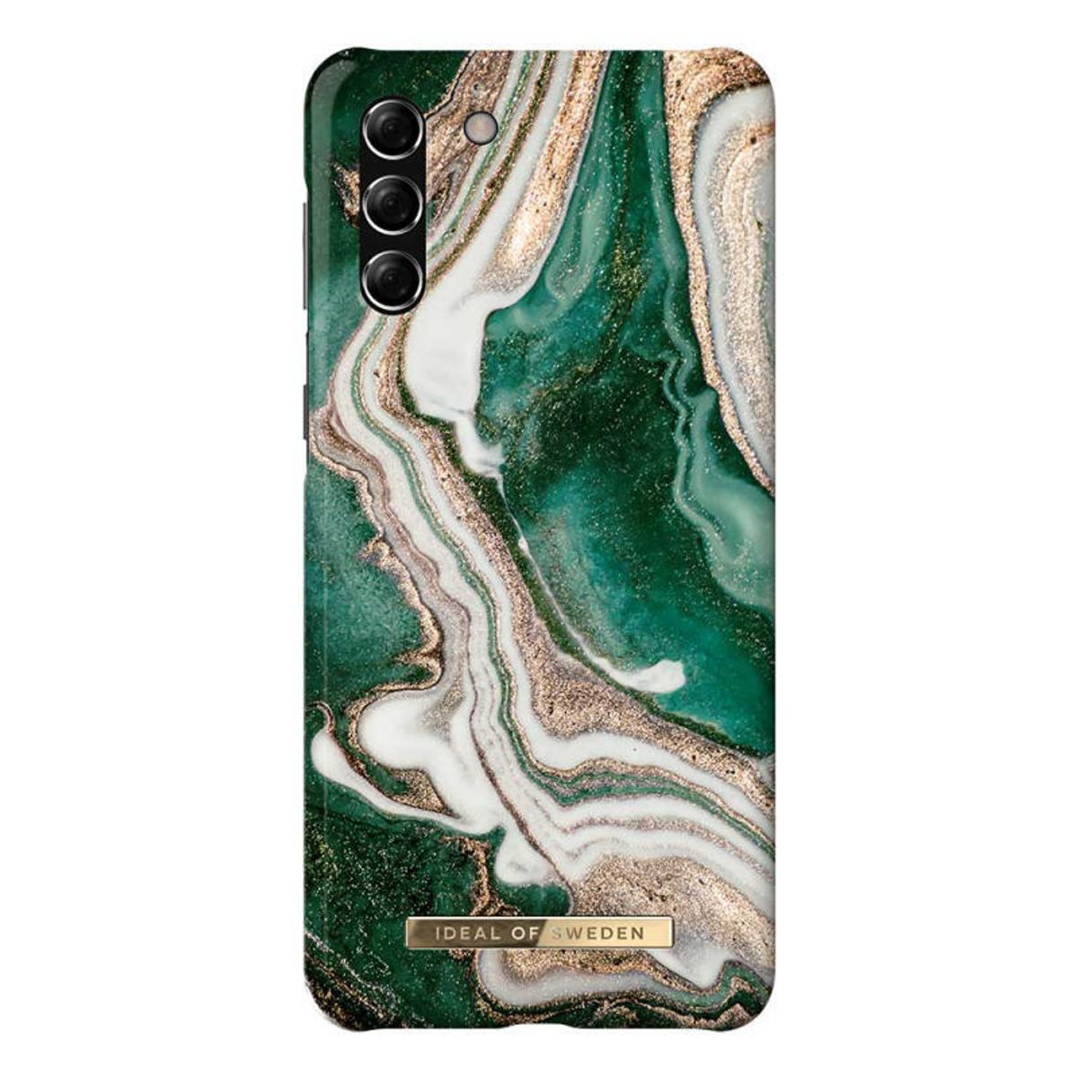 iDeal Of Sweden Samsung Galaxy S21+ Fashion Cover, Golden Jade Marble