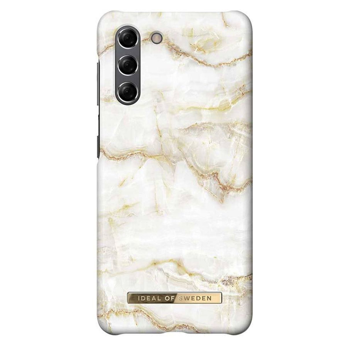 iDeal Of Sweden Samsung Galaxy S21 Fashion Cover, Golden Pearl Marble