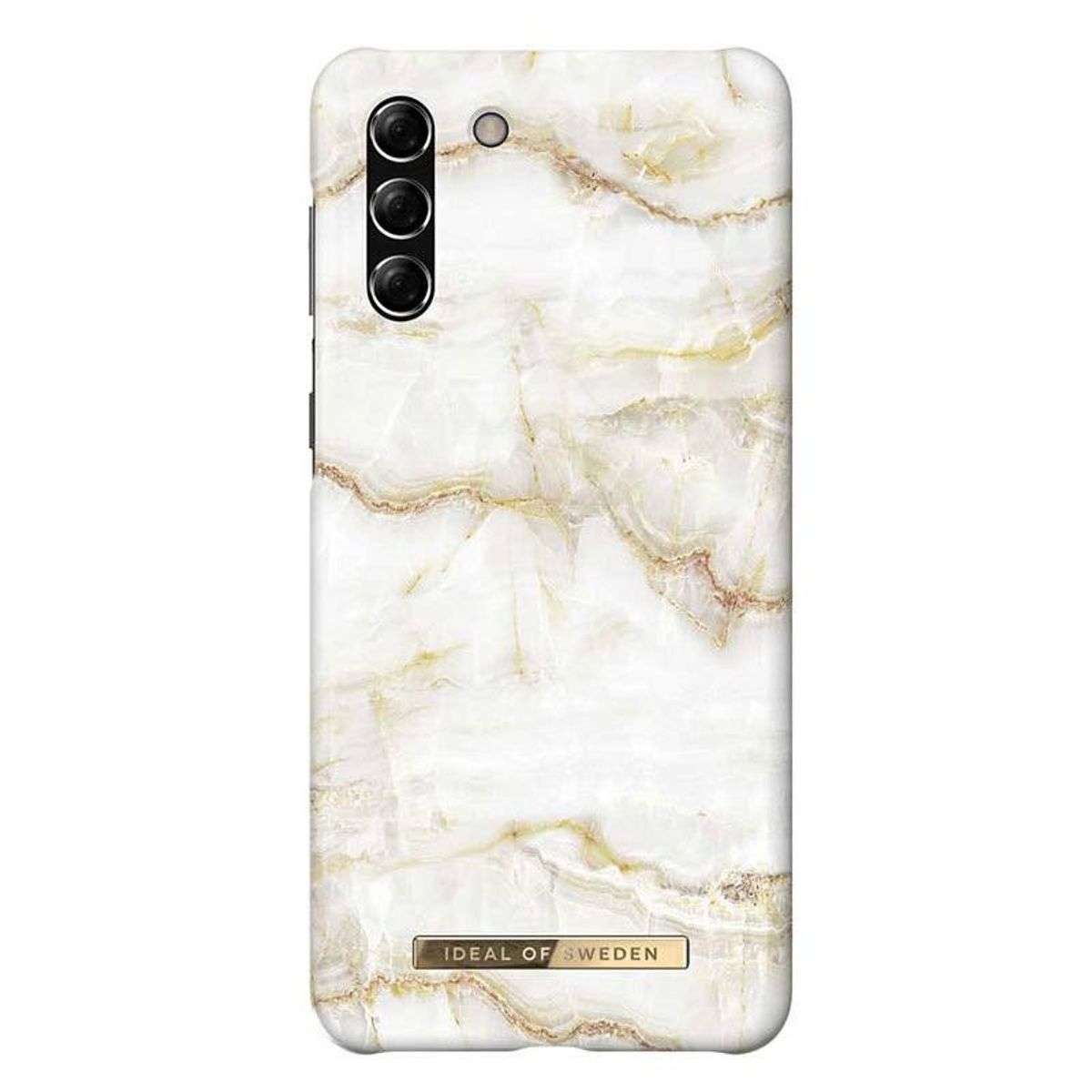 iDeal Of Sweden Samsung Galaxy S21+ Fashion Cover, Golden Pearl Marble