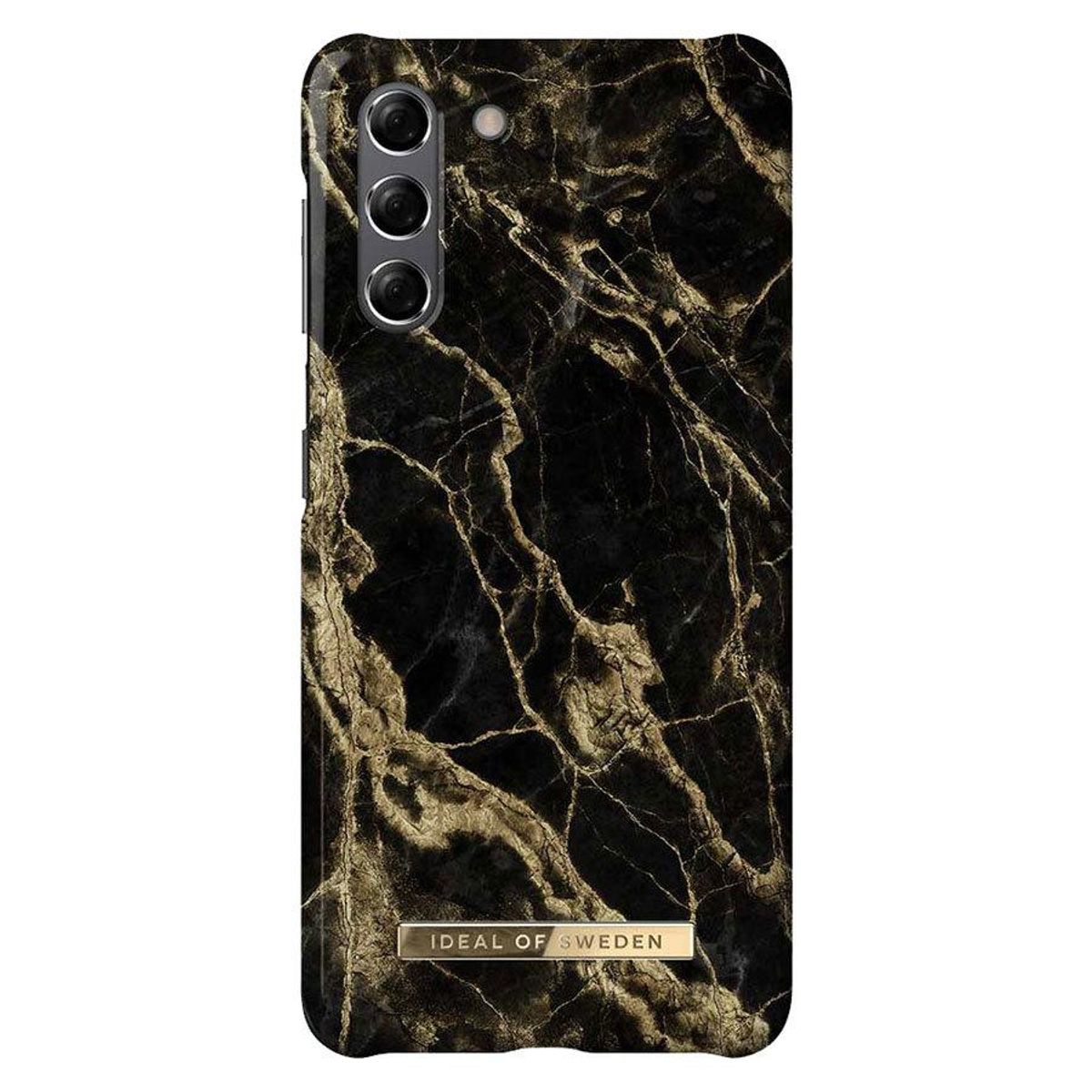 iDeal Of Sweden Samsung Galaxy S21 Fashion Cover, Golden Smoke Marble