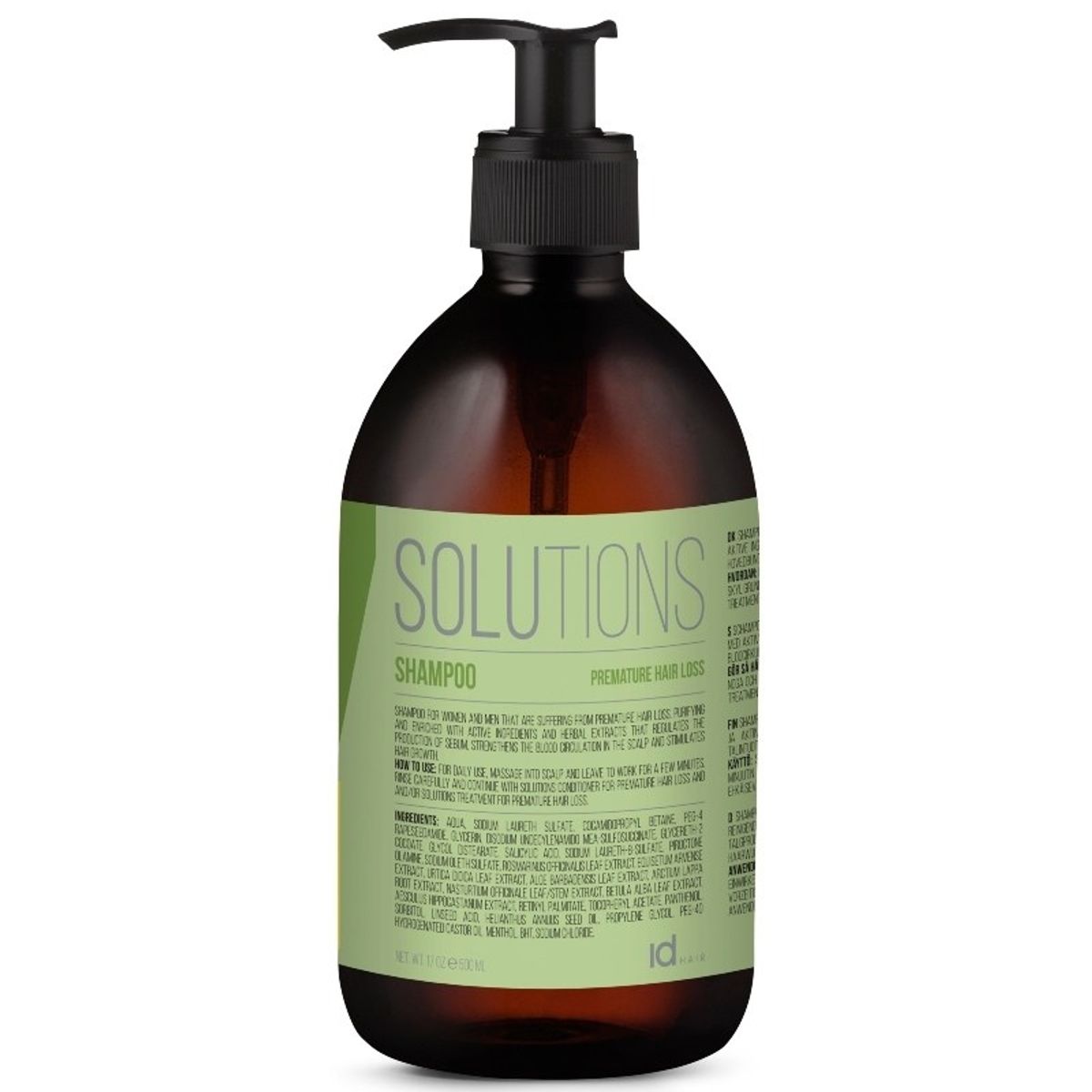 IdHAIR Solutions No.7.1 Shampoo Premature Hair Loss 500 ml