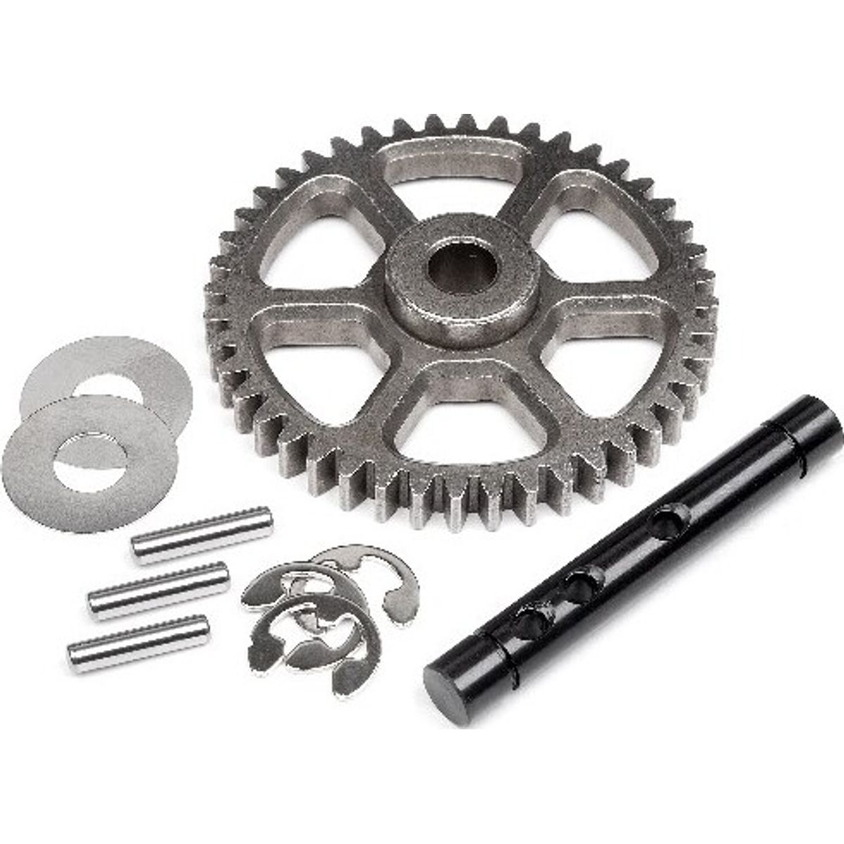 Idler Gear 44t/shaft Set - Hp100905 - Hpi Racing