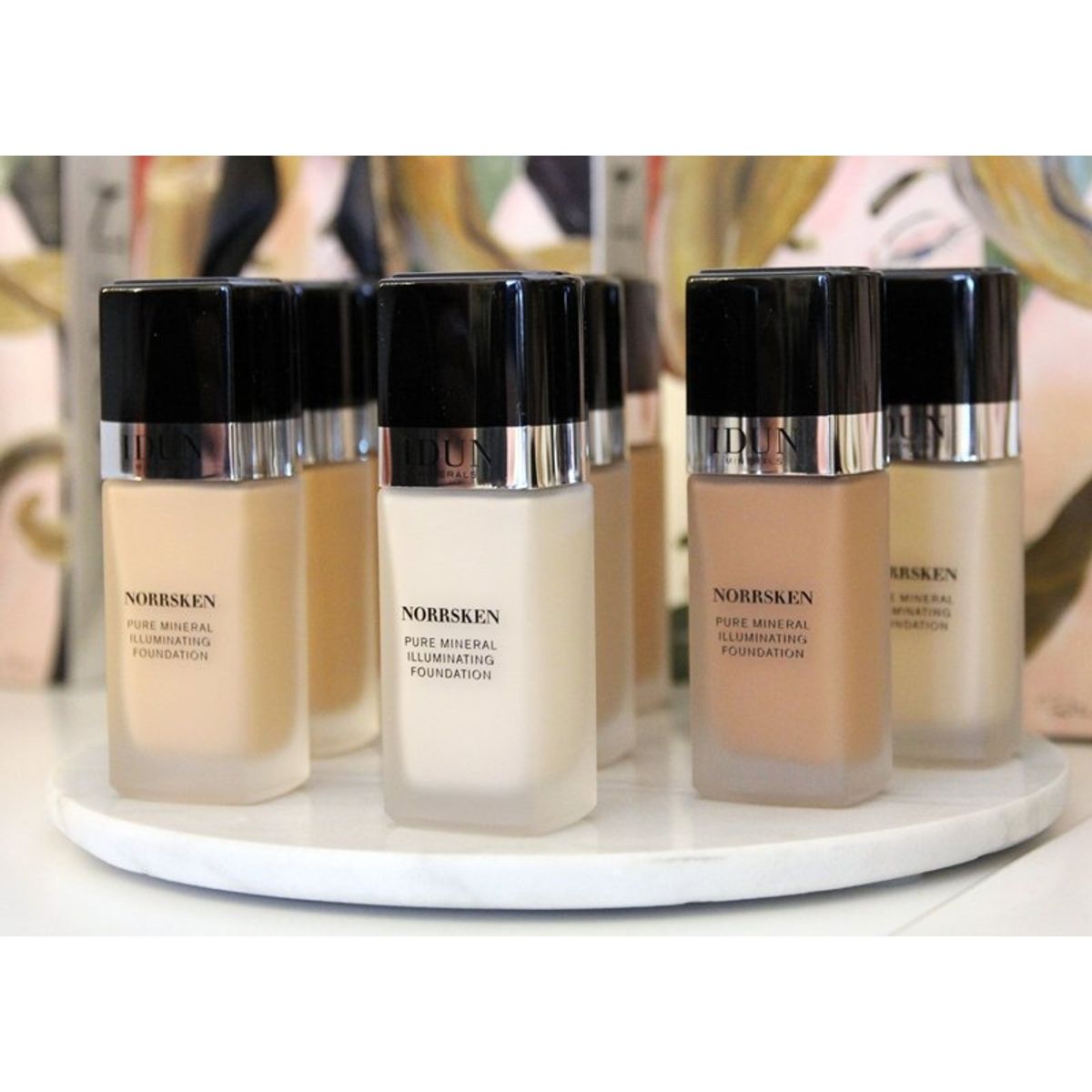 IDUN EMBLA, liquid mineral foundation norrsken