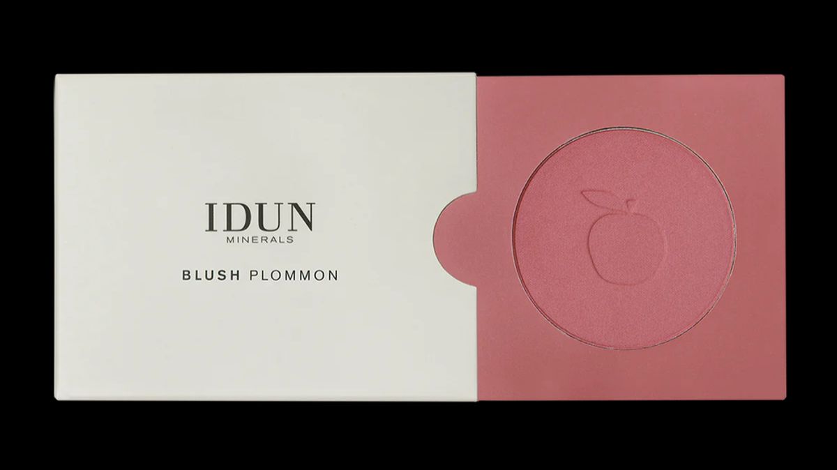 Idun Minerals Blush "Plommon" (Plum Pink) 5g.