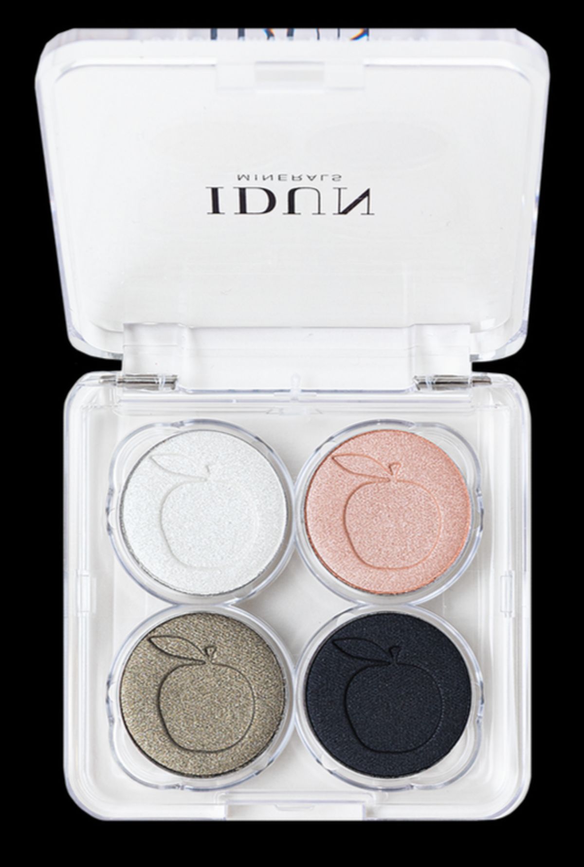 IDUN Minerals Eyeshadow Palette, Vitsippa 4 x 1g.