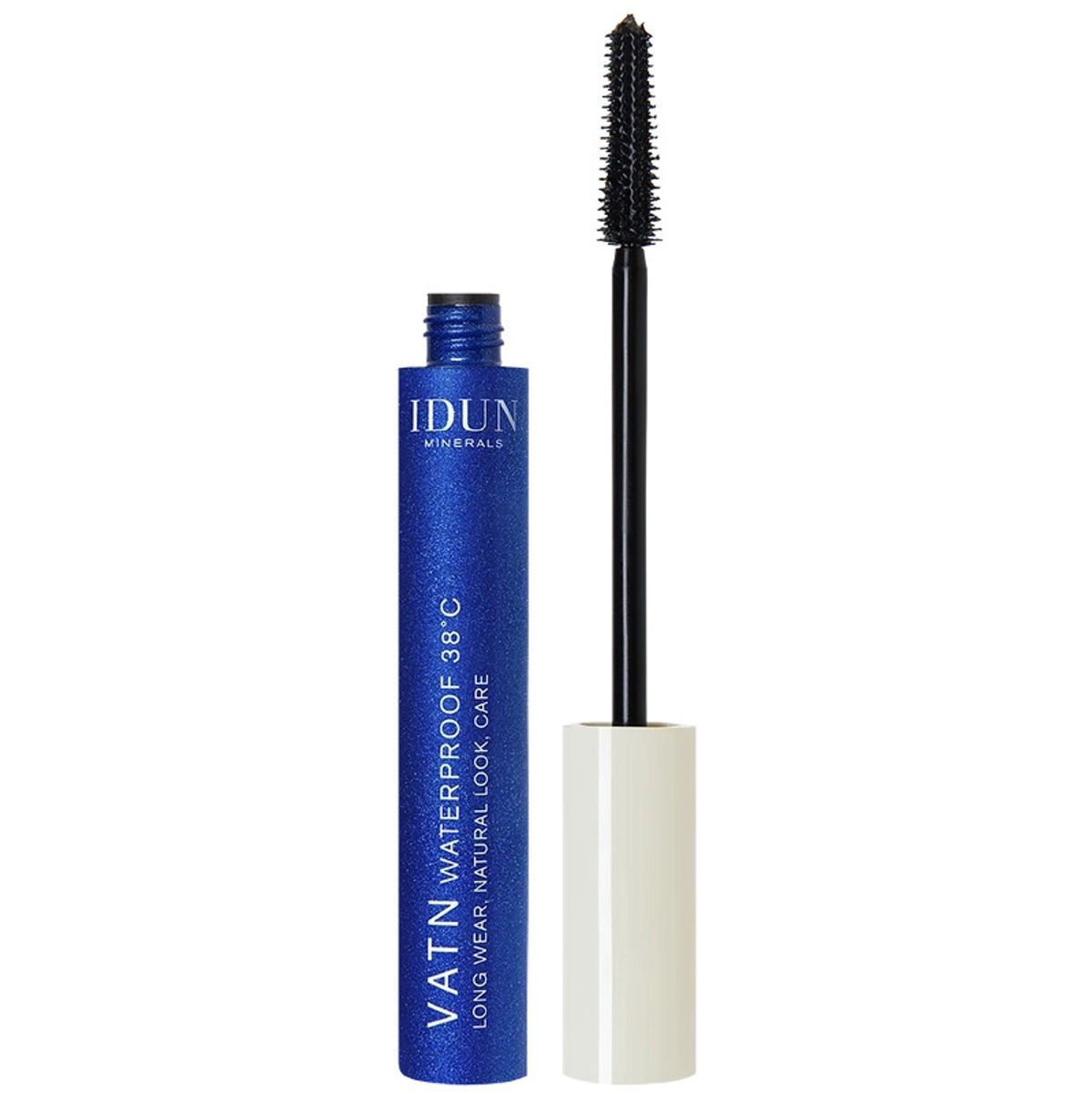 IDUN Minerals Mascara Vatn Waterproof 38 °C 10 ml - 003 Black