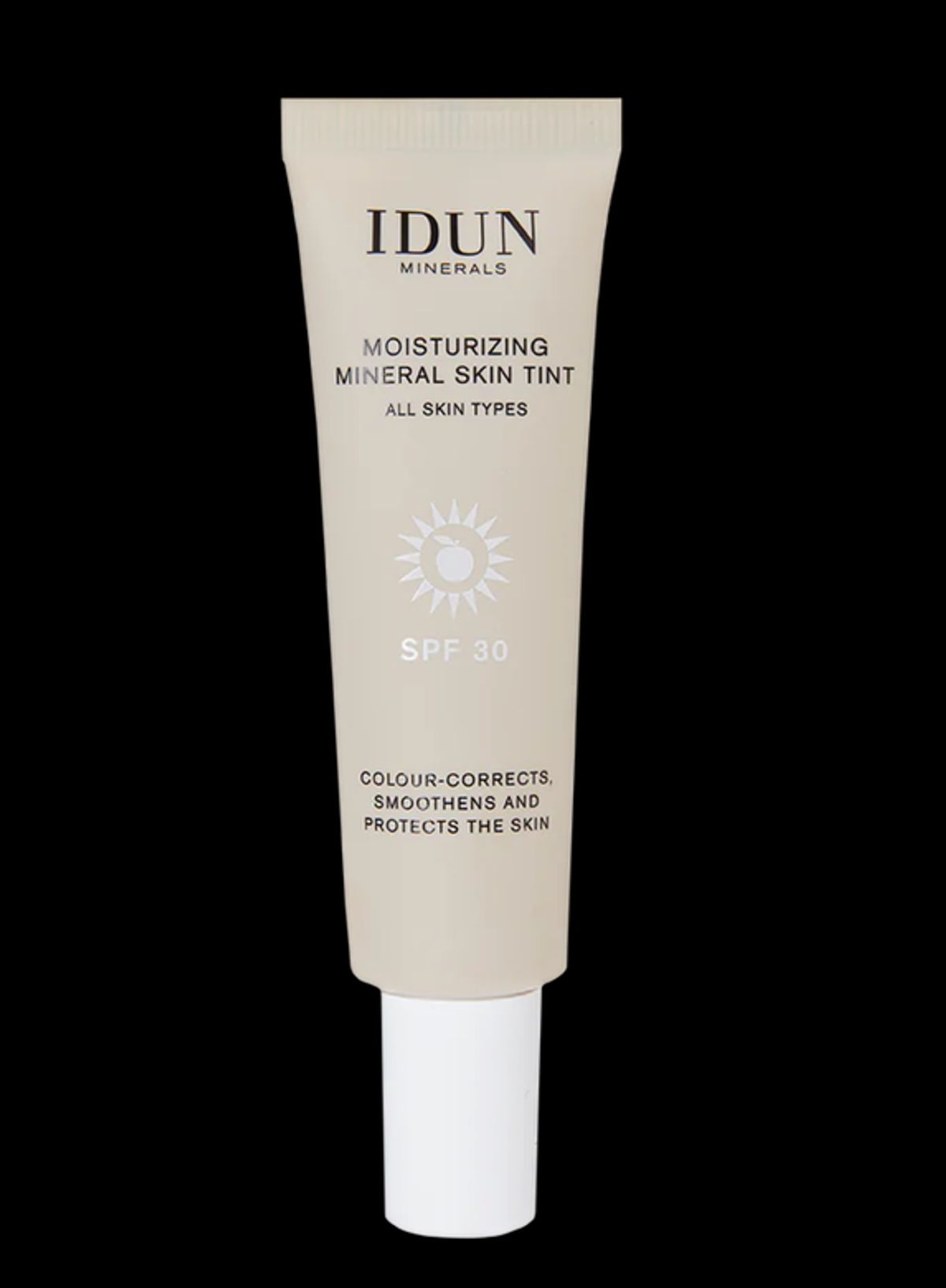 Idun Minerals Moisturizing Mineral Skin Tint SPF30, "Långholmen", Light/medium Neutral, 27ml.