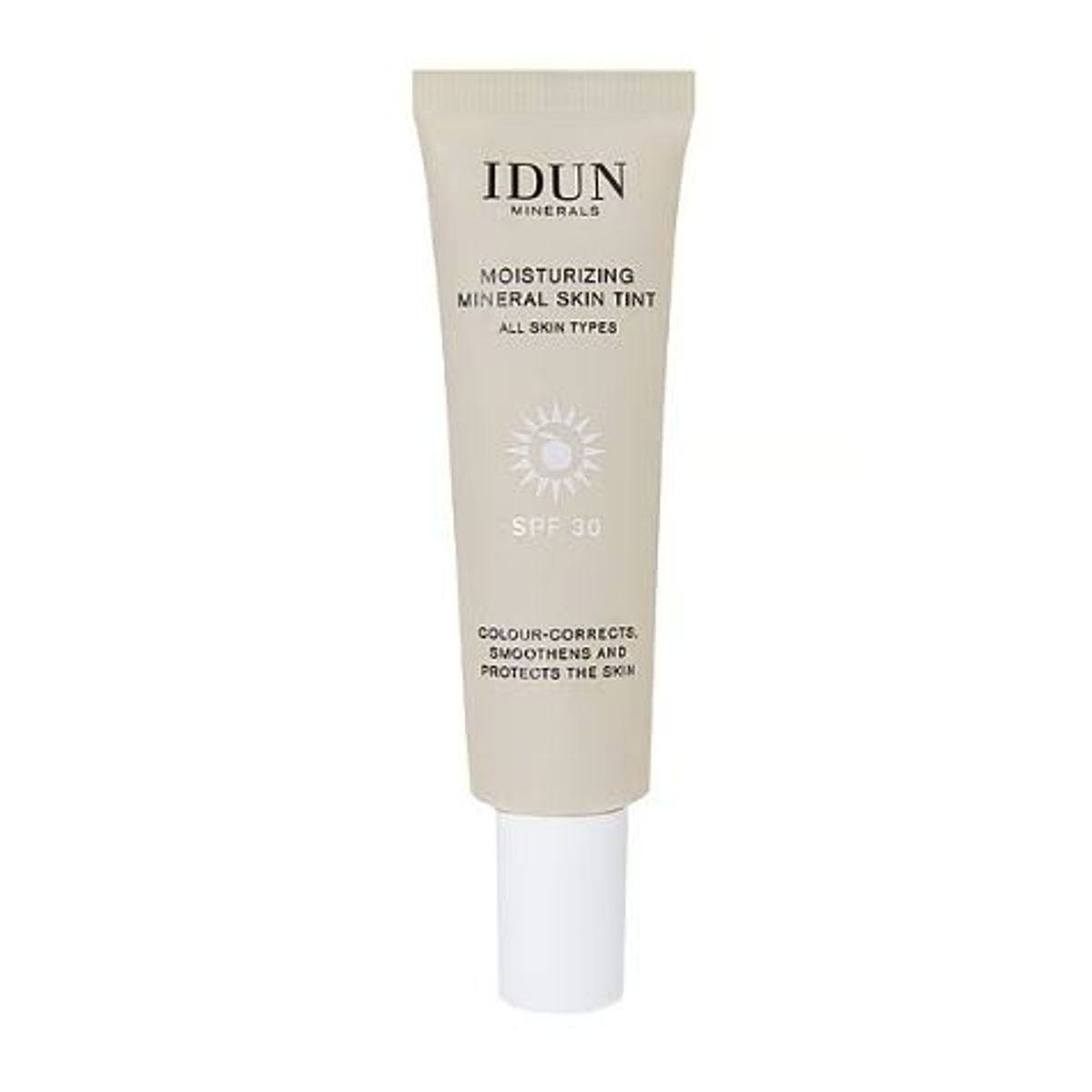 Idun Minerals moisturizing mineral skin tint spf30 norrmalm 413 medium 27ml