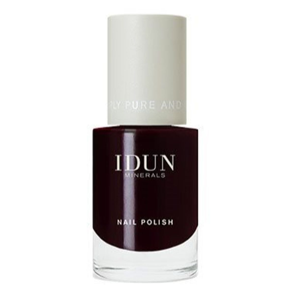 IDUN Minerals Nail Polish Granat, 11ml.