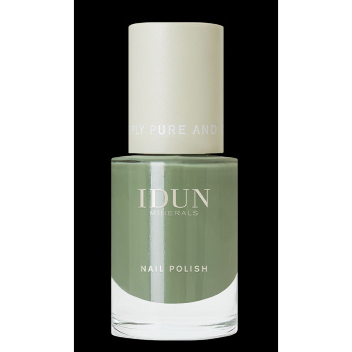 Idun Minerals Nail Polish "Jade", 11ml.