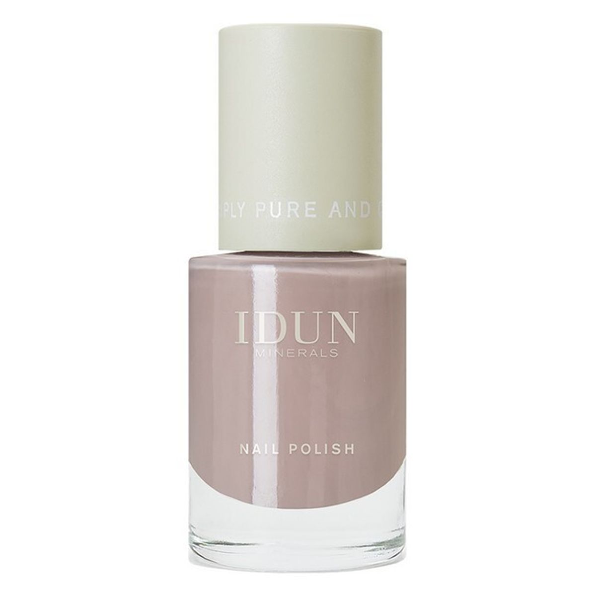 IDUN Minerals - Nailpolish Rökkvarts - 11 ml