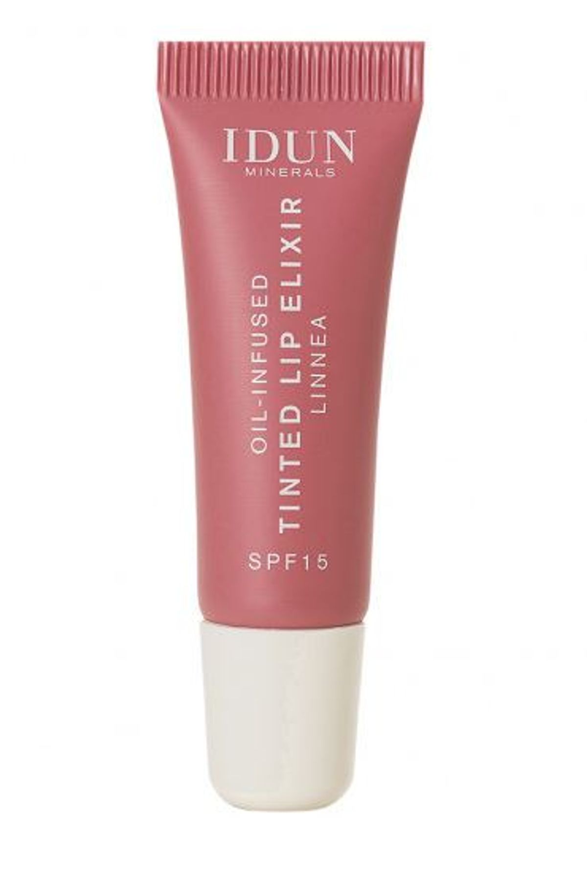 Idun Minerals tinted lip elixir linnea cherry rose 8ml