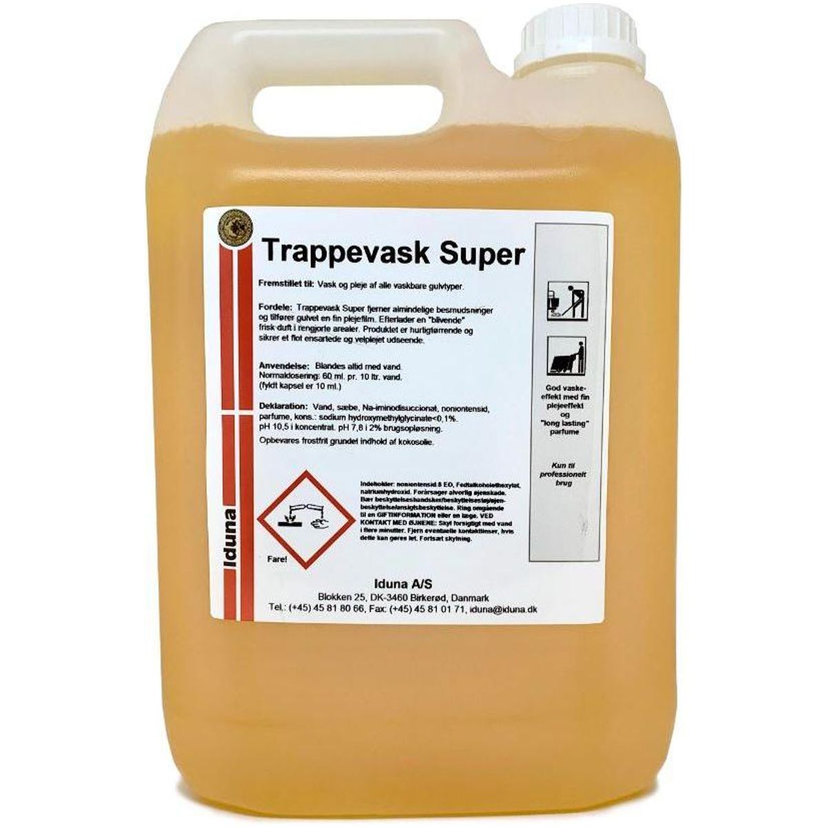 Iduna Trappevask Super 5 liter