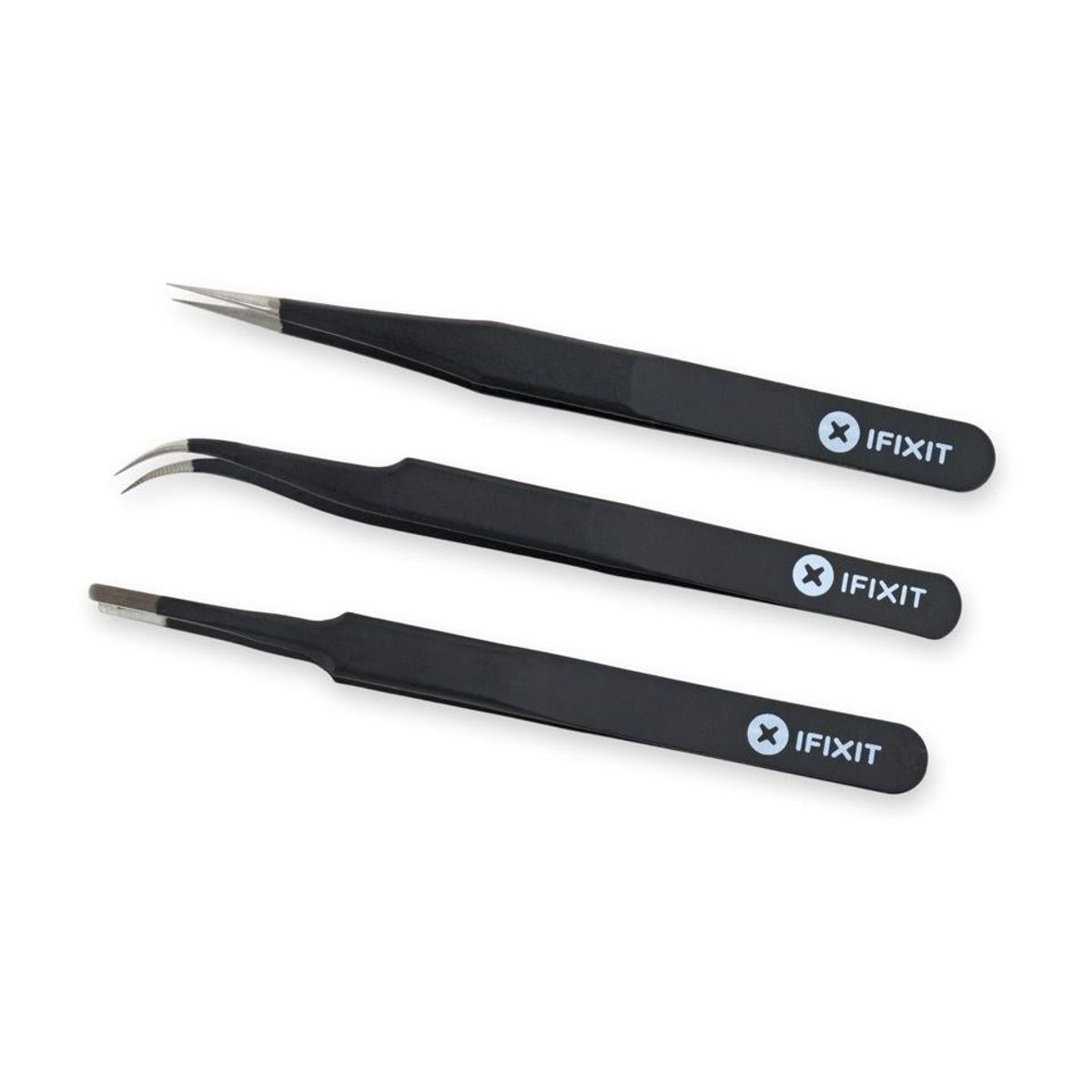 iFixit Precision Tweezer Set PRO - Set of 3 precision tweezers