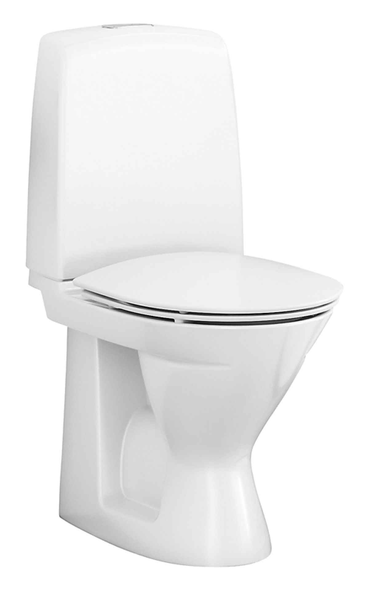 Ifö Spira toilet 6260 lukket S-lås. Til limning. Rimfree