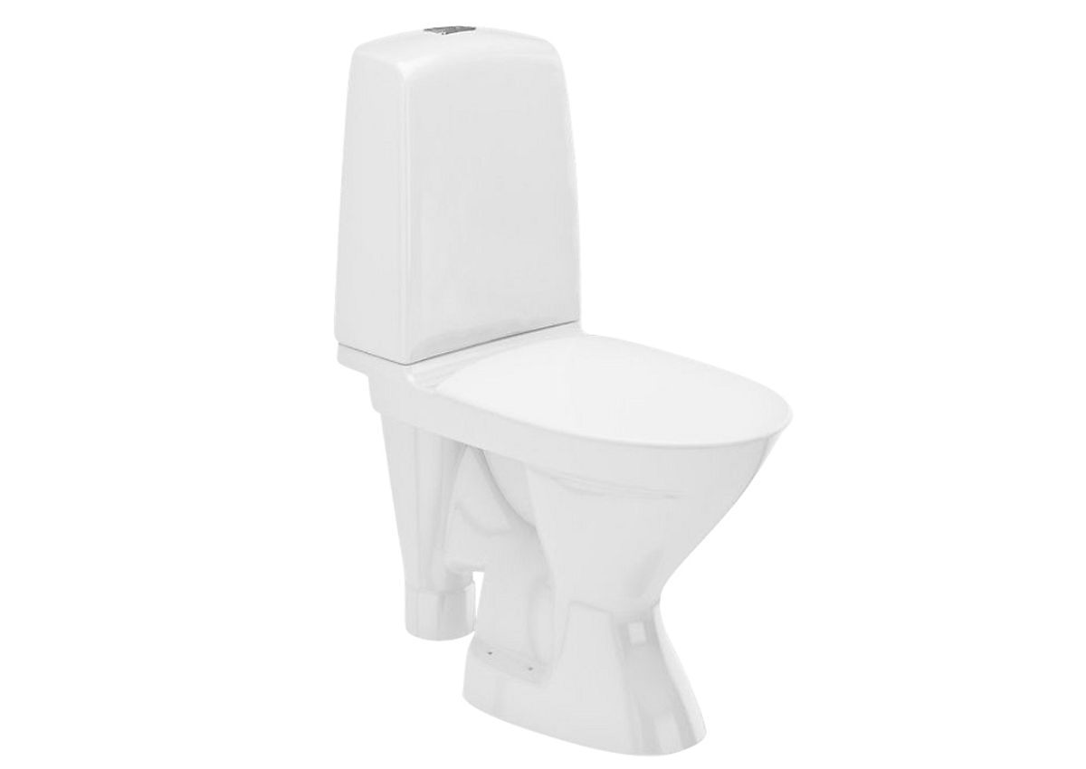 Ifö Spira toilet 6270 åben S-lås. Rimfree