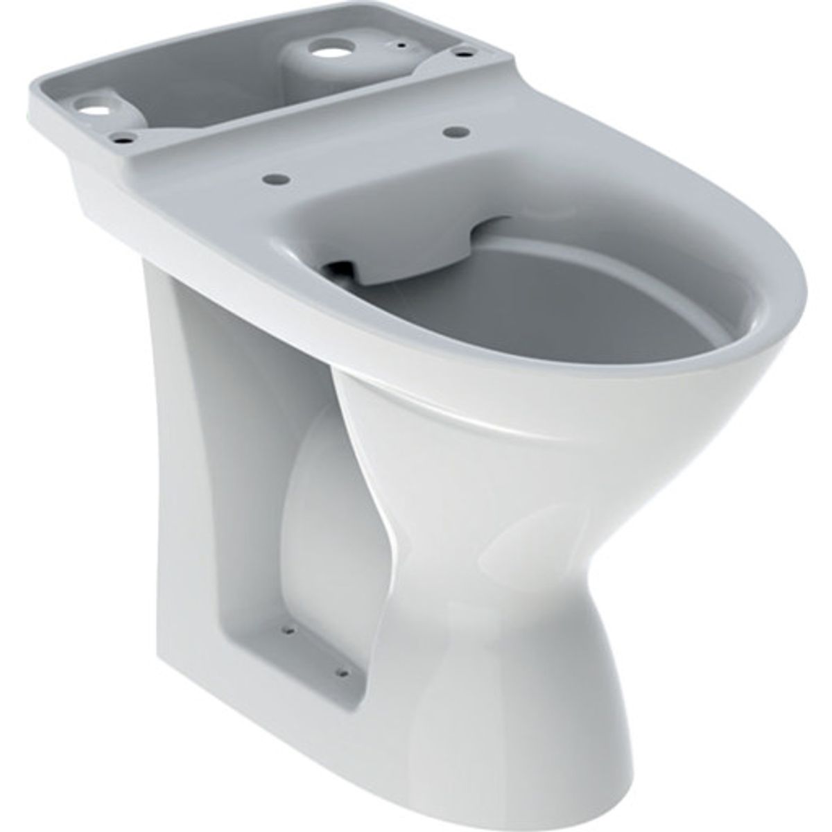 IFÖ toiletskål 650x355x440mm uni-lås porcelæn IföClean white