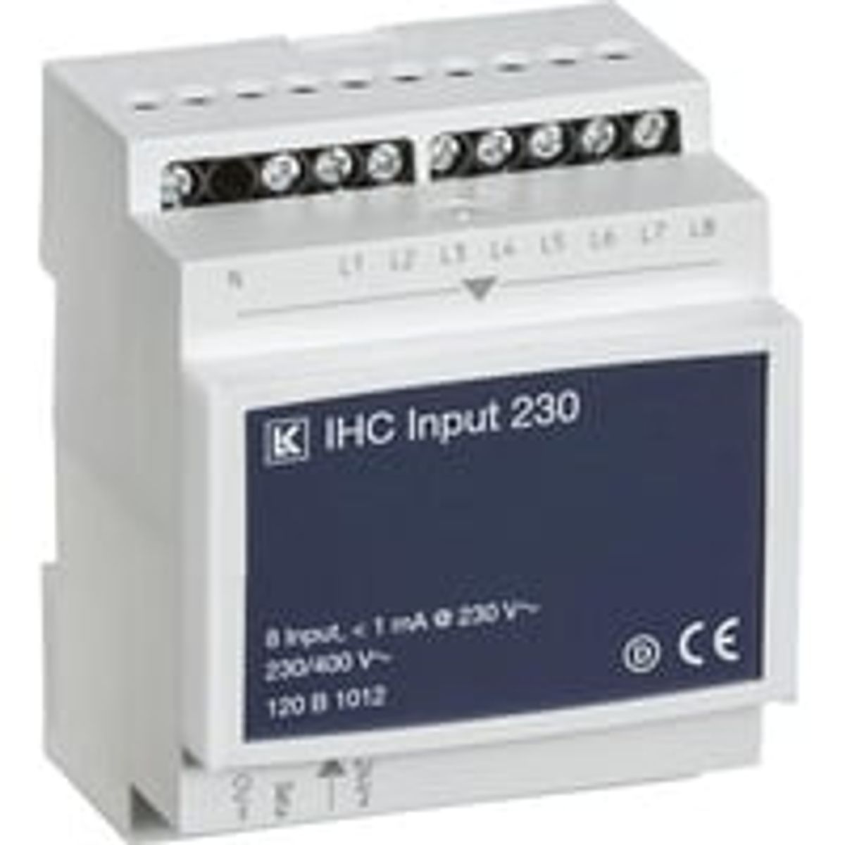 IHC Control, Input modul 230 med 8 indgange til 230Vac signaler - Lauritz Knudsen