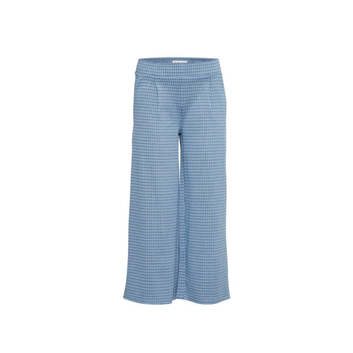 Ihkate Cameleon Cropped Wide Pants Della Robbia Blue XS