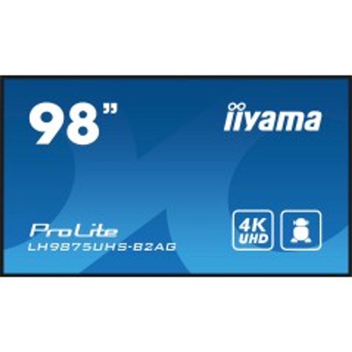 iiyama 98" LCD UHD, OPS