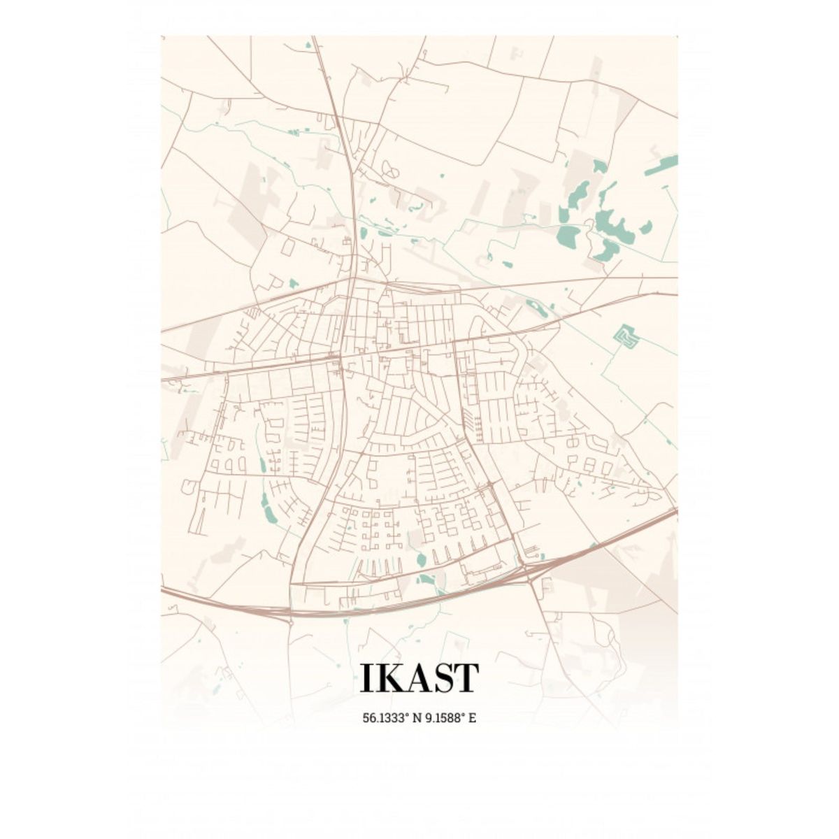 Ikast 70x100 cm (B1)