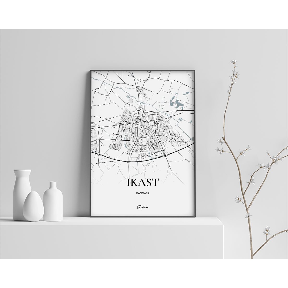 Ikast Plakaten 70×100 cm (B1)