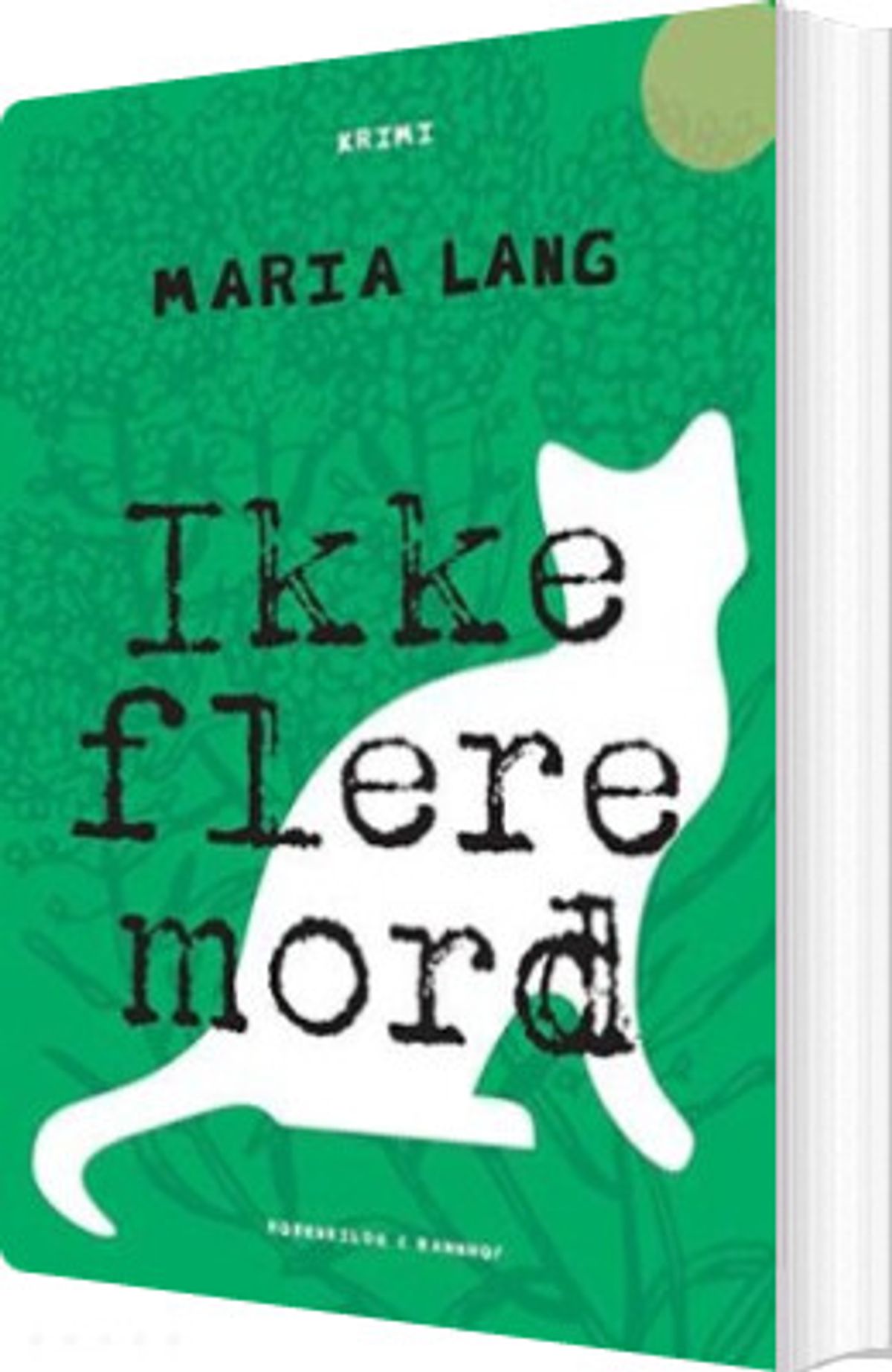 Ikke Flere Mord - Maria Lang - Bog