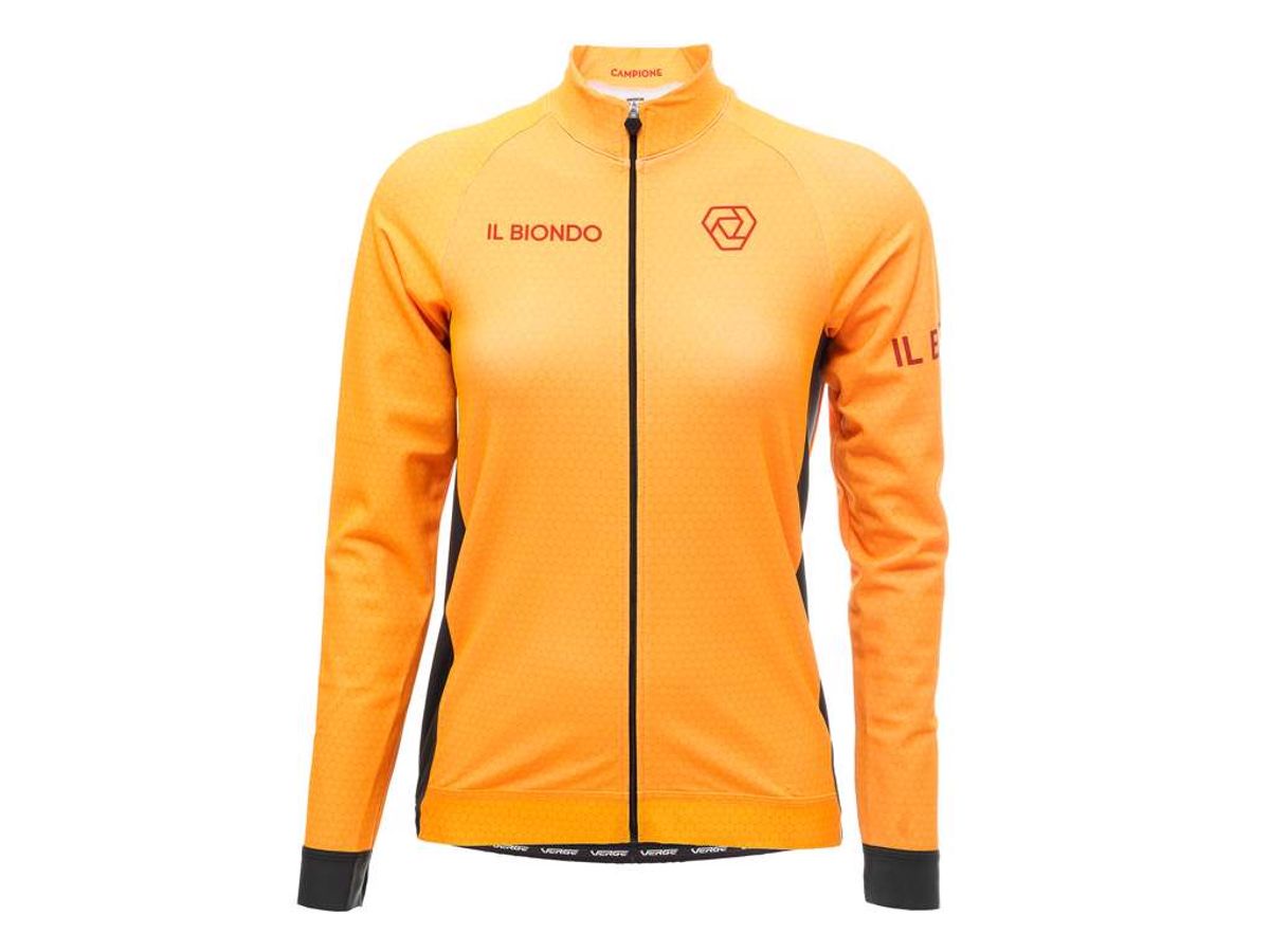 Il Biondo Road Warrior - Cykeltrøje Langærmet - Zima - Dame - HI-VIS - XL