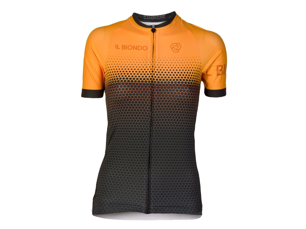 Il Biondo Road Warrior - Cykeltrøje - Strike 2.0 Touring - Dame - HiVis Orange - S