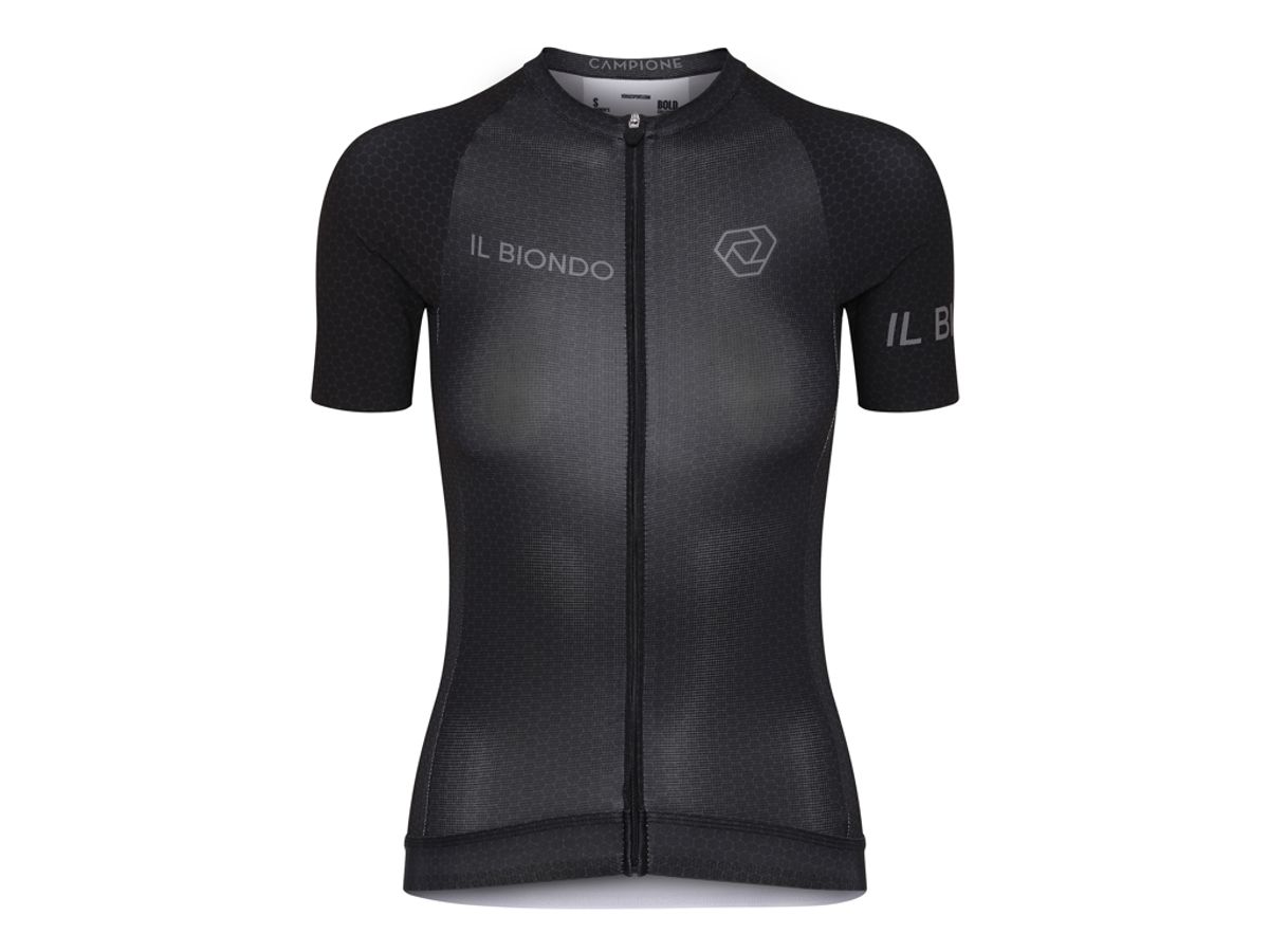 Il Biondo Road Warrior - Cykeltrøje - Strike 2.0 Touring - Dame - Sort - M