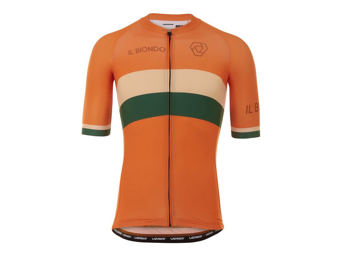 Il Biondo Road Warrior - Cykeltrøje - Strike 2.0 Touring - Herre - Toscany Orange - S