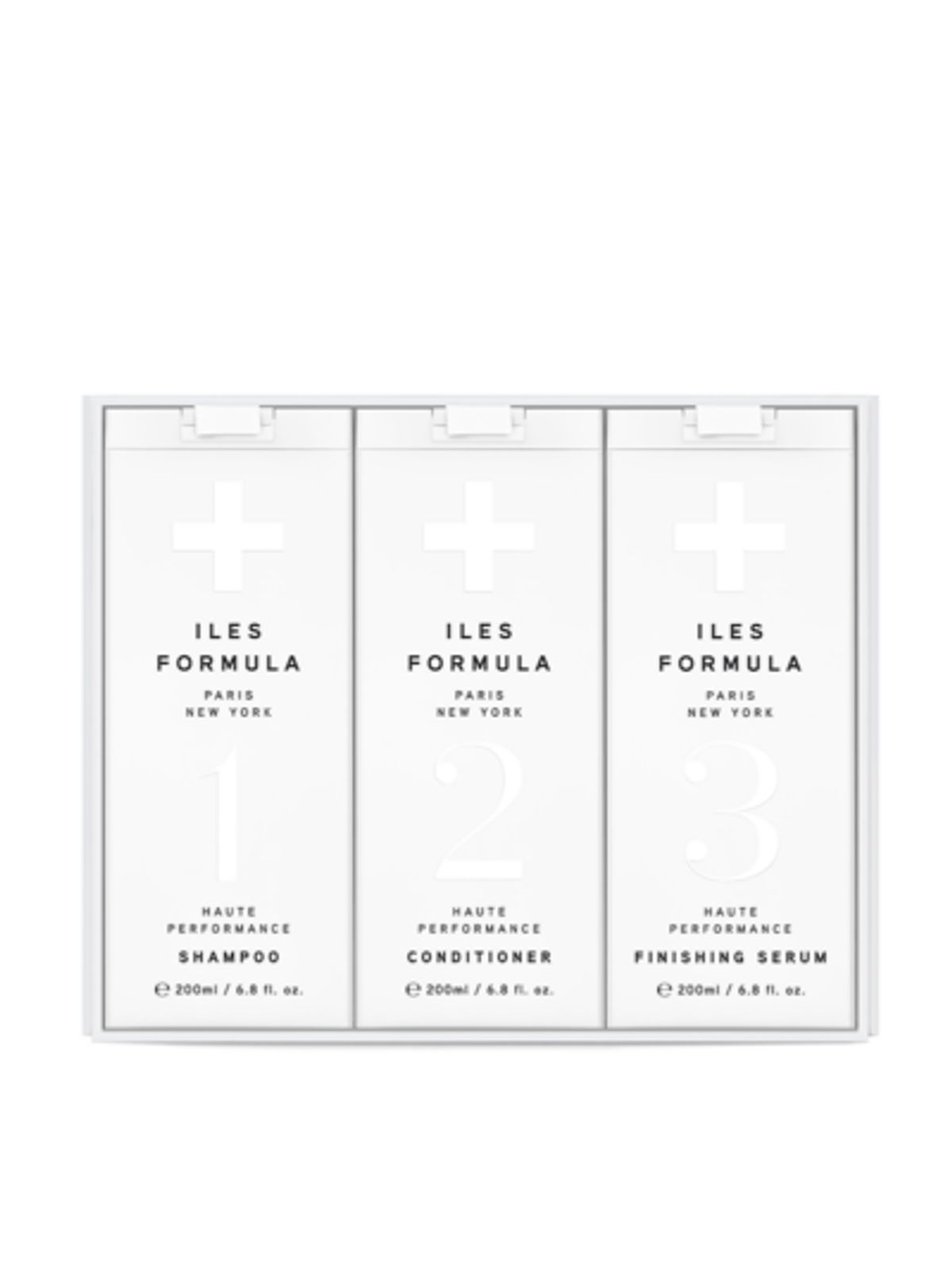 Iles Formula Signature Collection: Shampoo + Conditioner + Finishing Serum