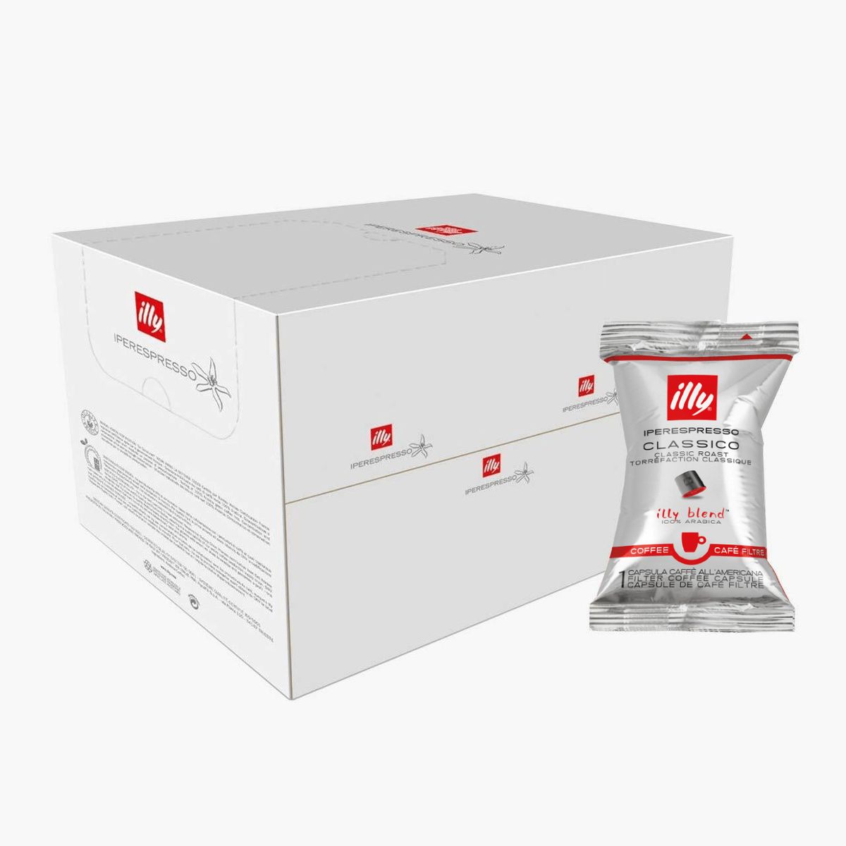 Illy - Americano Classico (100 stk) - Kapsler til Illy Iperespresso