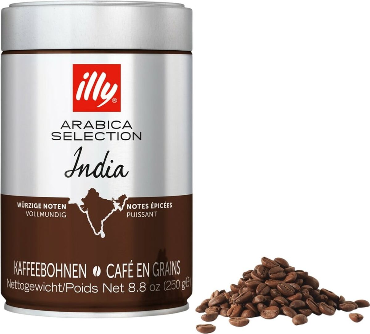 Illy - India (250g) - Kapsler til