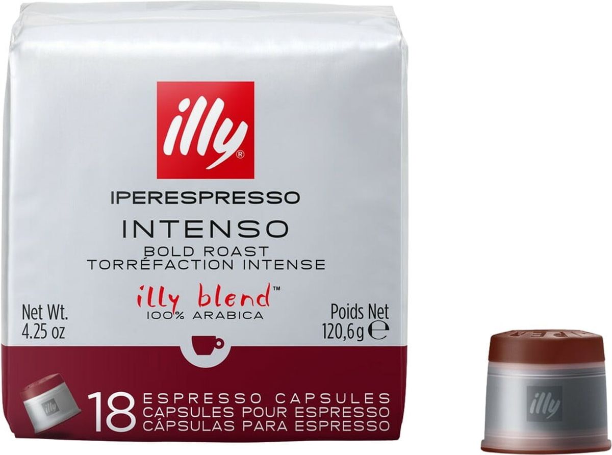 Illy - Intenso (18 stk) - Kapsler til Illy Iperespresso