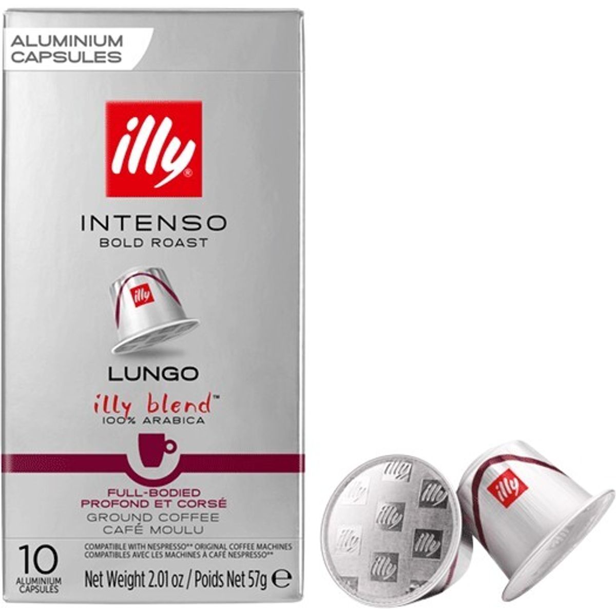 Illy - Intenso Lungo (10 stk)