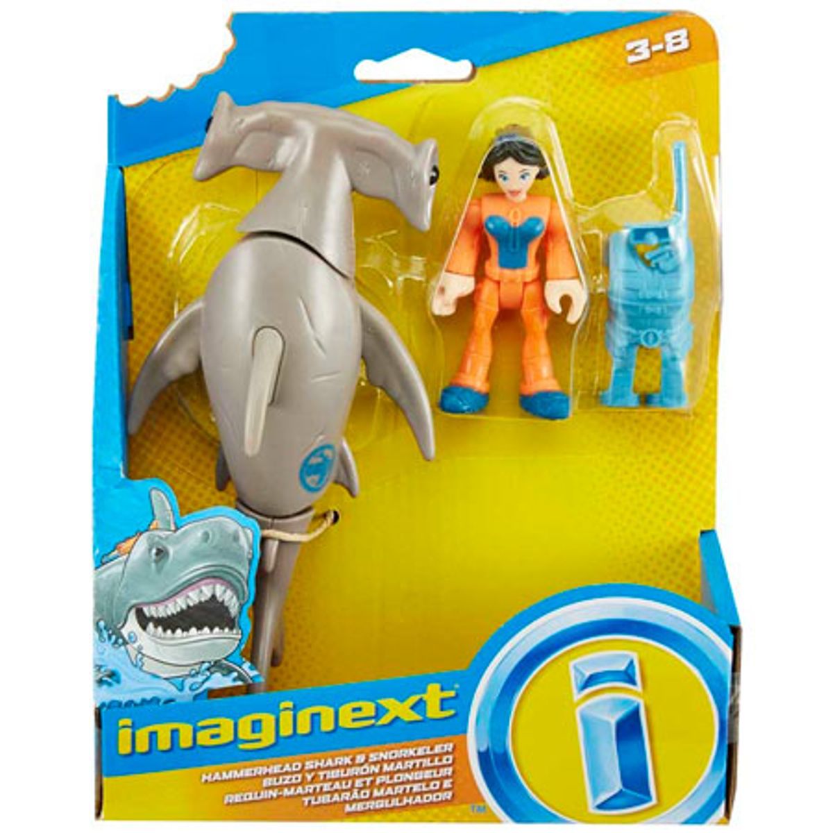 Imaginext Hammerhead Shark & Snorkler