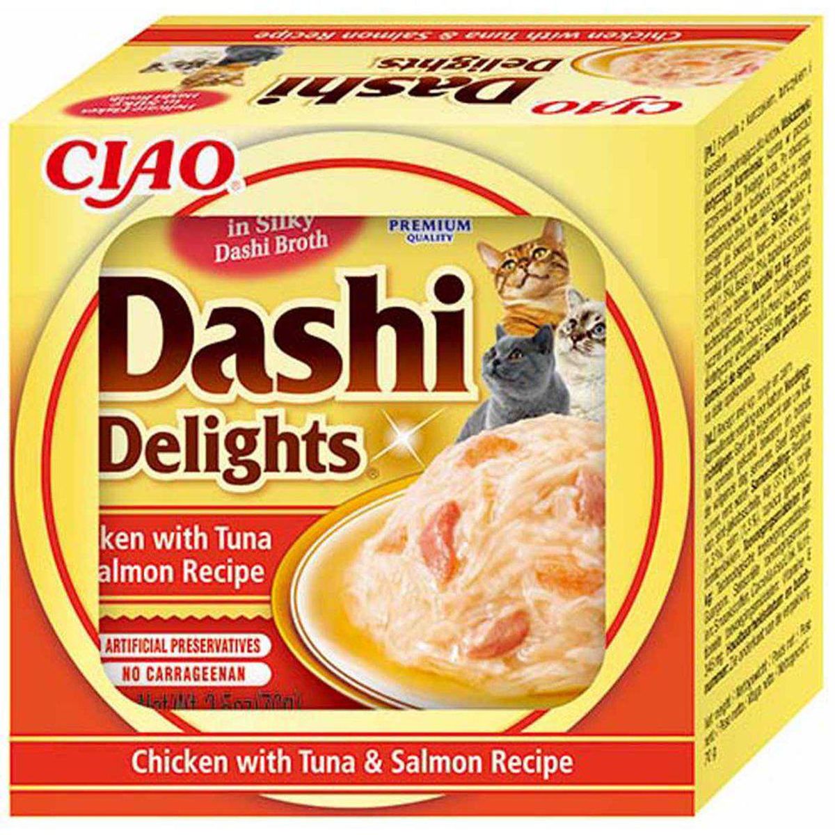 Imazo - Dashi Delights Tun/laks 70g - Animals & Udstyr til kæledyr