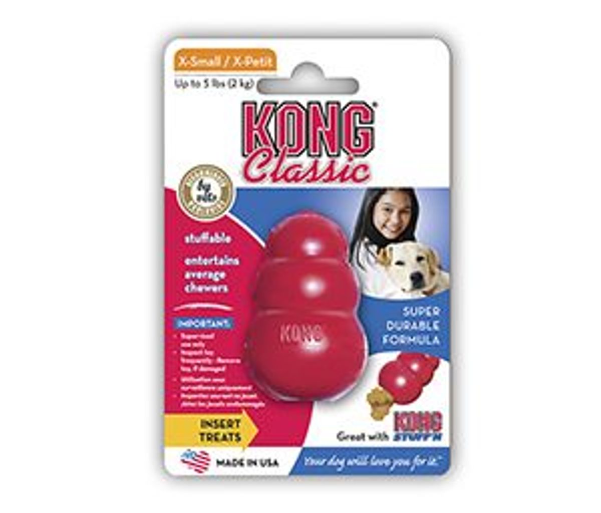 Imazo - Kong classic large hundelegetøj 10 cm - Hundelegetøj