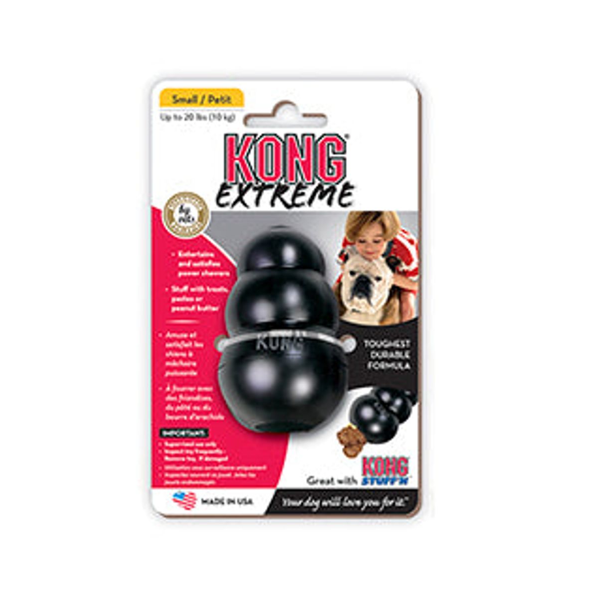 Imazo - Kong extreme medium 9 x 6 cm hundelegetøj - Hundelegetøj - Alt til Hunden