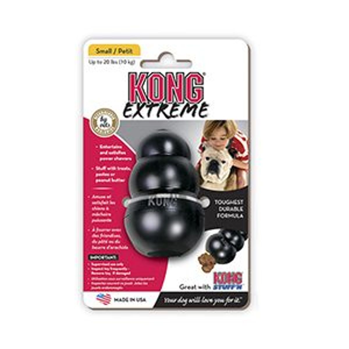 Imazo - Kong extreme small 7,5 cm hundelegetøj - Hundelegetøj - Alt til Hunden