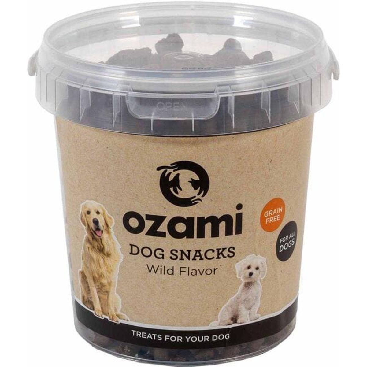 Imazo - Ozami Dog Snack Vildt 500g Kornfri - Hundegodbidder