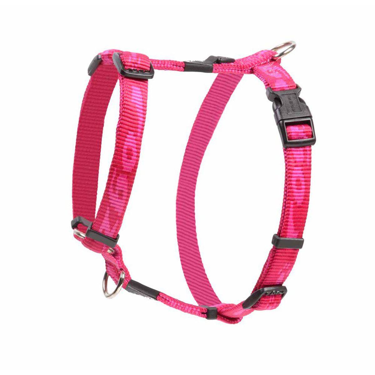 Imazo - Rogz Alpinist Classic Sele Pink - Str. 23-37cm - Halsbånd og seler til kæledyr - Nylon