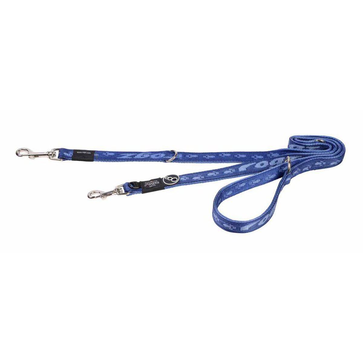 Imazo - Rogz Alpinist Multi-Koppel Line Blå 20mm 180cm - Snor til kæledyr - Webbing","Nylon