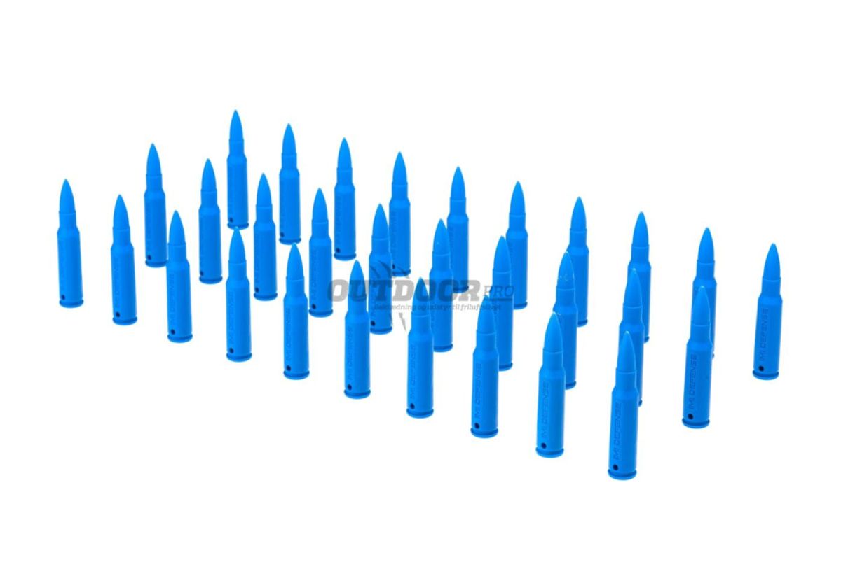 IMI Defense Dummy Bullets 6.8 SPC 30pcs Blue