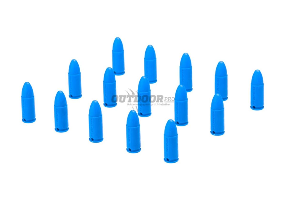 IMI Defense Dummy Bullets 9x19mm 15pcs Blue