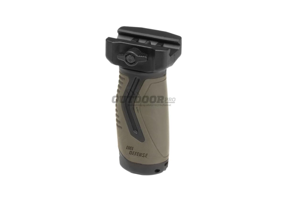 IMI Defense OVG Overmolding Vertical Grip Black/OD