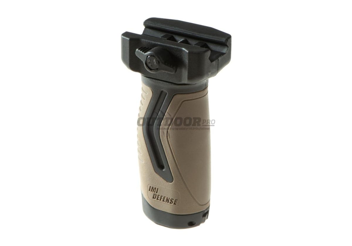 IMI Defense OVG Overmolding Vertical Grip Black/Tan