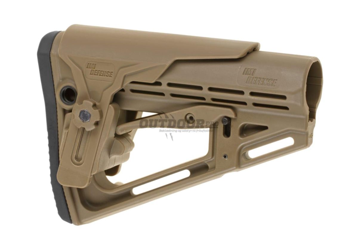 IMI Defense TS-1 Tactical Stock Mil Spec with Cheek Rest Tan