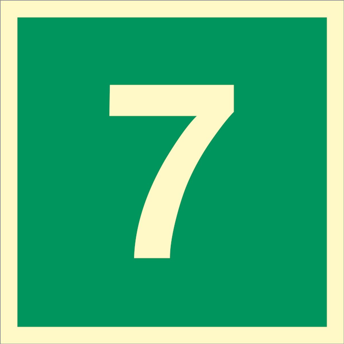 IMO sign - Number 7